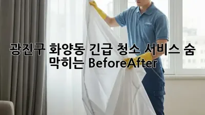 광진구 화양동 긴급 청소 서비스⚡️ 숨 막히는 Before➡️After!